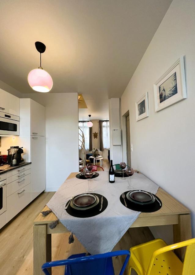 Villa Saint Jacques , Duplex Les Galets Le Treport Luaran gambar